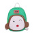 Cartoon Children's Backpack Cute Monkey Kindergarten Girl Schoolbag Korean Fashion Baby Canvas Small Backpack