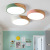 Ceiling Lamp Solid Wood Macaron round Color Lamps Simple Modern Children's Room Study Dining-Room Lamp