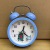 Modern 3-Inch Metal Ringing Bell Ultra-Quiet with Light Alarm Watch Student Gift Pendulum Clock M10 Animal Cartoon Pattern