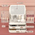 Cosmetics Storage Box with Mirror LED Light Large Capacity Desktop Jewelry Box Lipstick Necklace Organizer Cosmetic Case