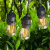 Solar Outdoor Courtyard Decoration Edison Light Bulb String Holiday Decorative Lights