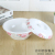 Household Kitchen Melamine Material with Lid Design Colorful Printing Soup Bowl Durable and Easy to Clean
