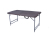 4ft folding outdoor table/4 people seat table/blow molding HDPE table in commercial use plastic camping table/4ft 1.2m 