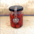 Customized round 240ML350 glass bottle transparent honey jar sealed jar with lid pickles jar jam jar