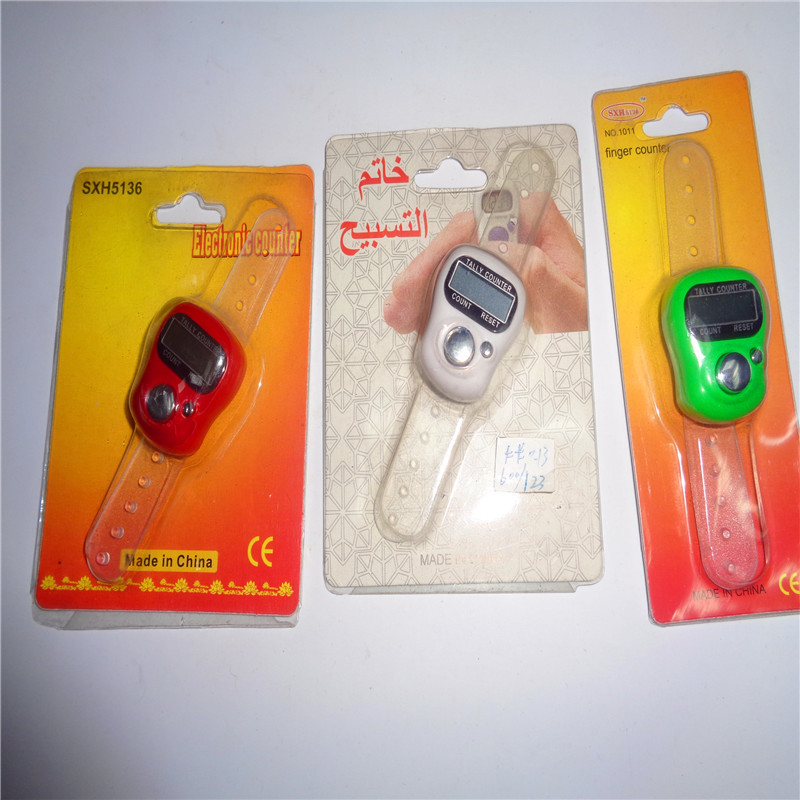 扫码礼品多款计数器玩具多功能戒指计步器商场地摊货源热卖厂直销