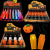 Cross border special Halloween jack-o '-lantern new skull-and-lantern mugs, candle-light horror decorative props products