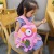 Foreign Trade Exclusive Cute Cartoon Kindergarten Baby's Backpack Girls Baby Peacock Backpack Mini Schoolbag