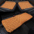 Summer Car Seat Cushion Interior Home Office Square Cushion Massage Single Piece Universal All-Wood Bead One-Piece Pullover Cushion