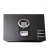 High Security Support Key and Password Unlock Hotel Safe Box 