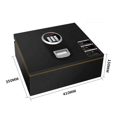 High Security Support Key and Password Unlock Hotel Safe Box 