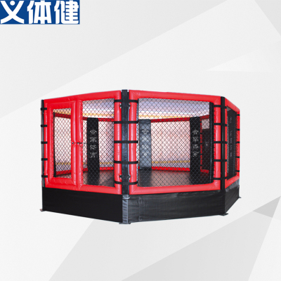 Octagonal cage, floor type octagonal cage