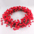 Imitation berries decorated garlands red fruit garlands wall door hanging Christmas decorations