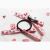 Maiden strawberry Hair Ring Hair string Hand made original Perennial strawberry bow head rope rubber band  ponytail[22]