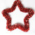 Christmas decorations five-pointed star wreath Christmas decorations shop hotel decoration supplies