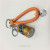 Creative imitation can leather rope key chain pendant new can drink bottle key chain creative little gift