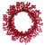 Imitation berries decorated garlands red fruit garlands wall door hanging Christmas decorations