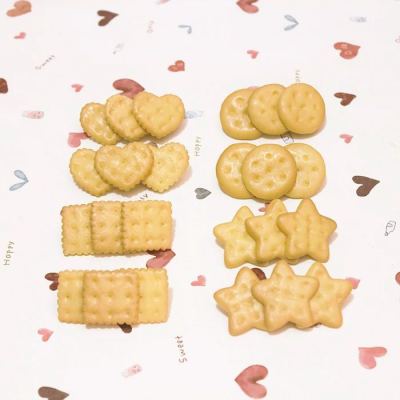 Harajuku soft sister hair clip Cute Star biscuit food hair accessories cute edge clip big children bangs clip [21]