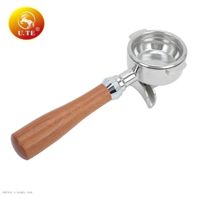 Resin handle coffee powder press 304 stainless steel coffee powder hammer Italian coffee powder solid wood filler