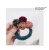 Simple wool cord female leather jacket temperament Autumn winter rubber band female hair ring [76]