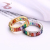 Colorful Zircon wei xiang Process Ms. Wild Fashion Ring Goddess Temperament Personality Ring Color Styles