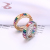 Colorful Zircon wei xiang Process Ms. Wild Fashion Ring Styles Stone Jewelry Production