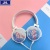 Popular quicksand headset cartoon bluetooth/plug line series customized voice call LOGO.