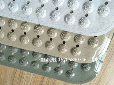 New marble grain dot beads bathroom mat PVC bathroom mat anti-slip bathroom mat massage mat