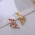 Creative fashion people DIY little fox national style ins pendant accessories accessories web celebrity hot style origin