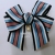 Fashion Exquisite Striped Hanging Bead Bow Korean Hair Accessories Clothes Bow Tie Shoe Ornament