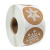 Wholesale Custom Packaging Christmas Packaging Decoration Sealed Sticker Kraft Paper Label