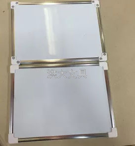 Portable double-sided tablet magnetic white board