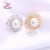 Large Imitation Pearl plus Small Zircon Inlay Process Goddess Temperament Niche Personality Temperament Ladies Ring