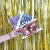 Manufacturers direct wedding 1*3m rain silk holiday party decoration photo background wall decoration plain rain silk curtain