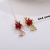 Every year there are fish net red women's fashion personality necklace small goldfish point pendant manufacturers direct sale