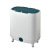 Waist-Free Sorting Trash Bin Box Household Press with Lid Deodorant Living Room and Kitchen Office Dry Wet Separation Barrel