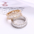 Transparent plus Colorful Zircon wei xiang Process Wild Fashion Ring Hot Annual Personality Jewelry Ring
