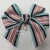 Fashion Exquisite Striped Hanging Bead Bow Korean Hair Accessories Clothes Bow Tie Shoe Ornament