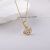 Manufacturer direct selling home full of diamond-studded swan pendant women ins style qixi valentine's day gifts simple hot style