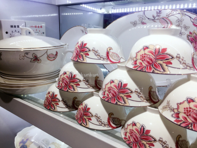 60pcs chinese style tableware with European simplicity and top grade tableware
