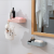Simple geometric soap box non-punch toilet rack bathroom wall type soap box toilet rack for washing