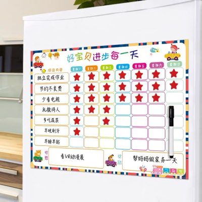 Refrigerator message board can be erasable magnet white board magnetic paste can be erasable message erasable message board