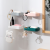 Simple geometric soap box non-punch toilet rack bathroom wall type soap box toilet rack for washing