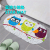 STAR MAT bathroom non-slip mat cartoon PVC cobblestone massage foot mat bath non-slip mat with suction cup