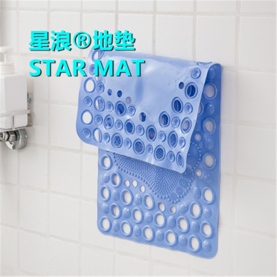 STAR MAT bathroom massage non-slip foot mat bathroom shower mat shower pad cool pad with suction cup