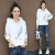 Hooded women's embroidery Spring and Autumn 2020 New Korean version of loose fashion loose clothes show thin coat trend