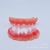 Cross-Border Hot Sale Halloween Costumes and Props Double-Layer Zombie Luminous Dentures Trick Vampire Dentures Tooth Socket