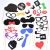 Amazon Hot Sale Halloween Birthday Party Photo Props Paper Beard Creative Funny Shape Beard Glasses