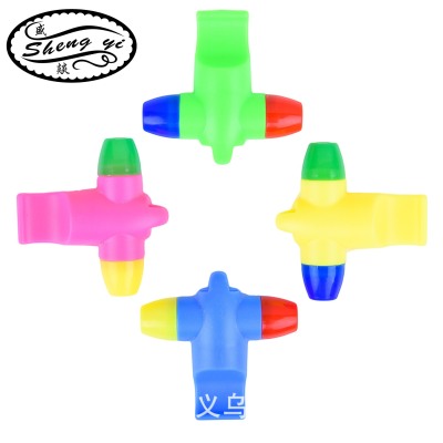 Factory Direct Plastic Children 'S Toy Whistle Referee Football Aircraft Whistle Kindergarten Student Gift Toys