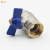 FIRMER all-copper butterfly handle ball valve water pipe switch FF