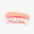 Foreign Trade Export Halloween Props Zombie Dentures Teeth Fool's Day Simulation Trick Funny Horror Dentures